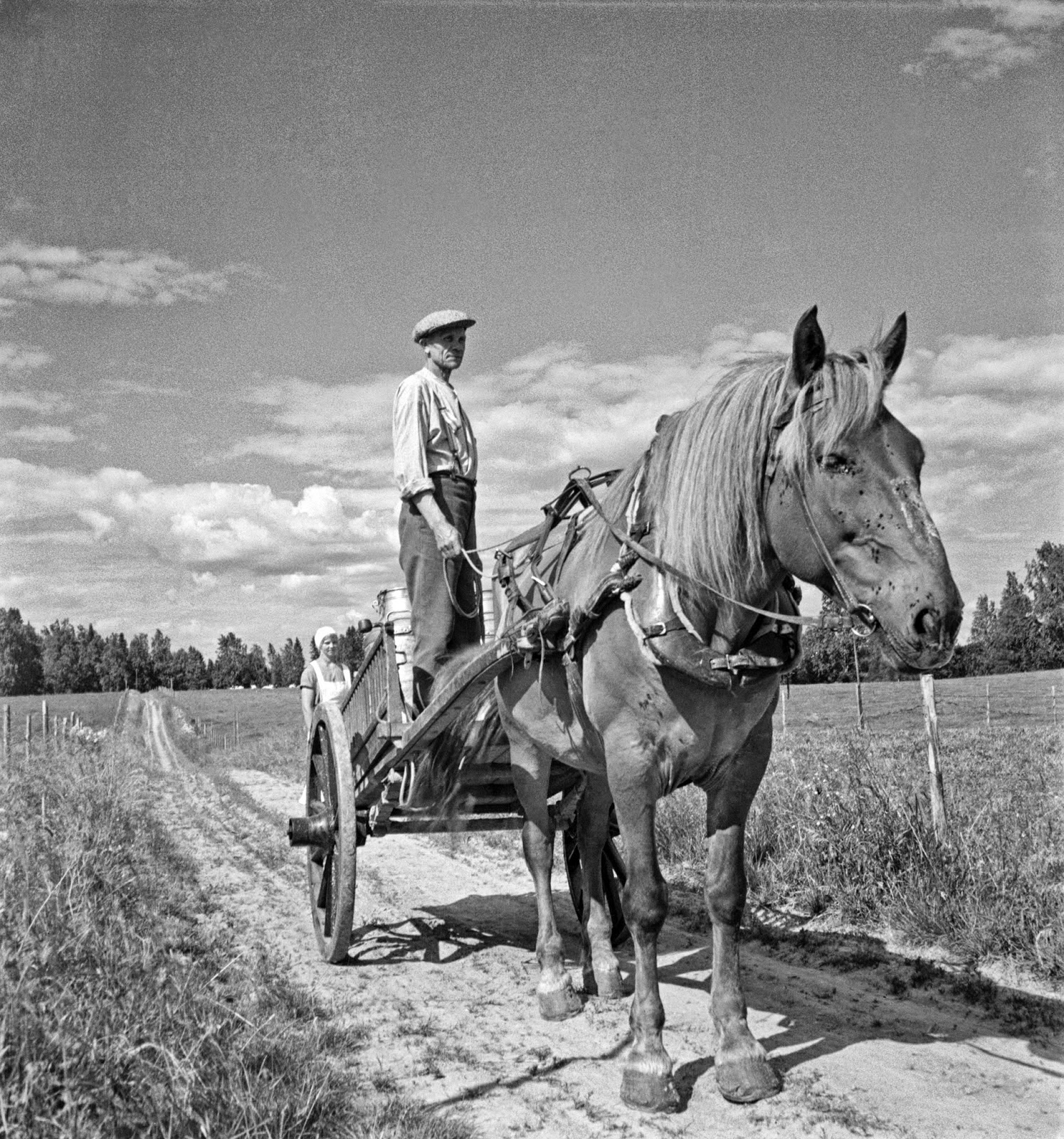 Black and White Photos of Daily Life in Finland in 1941 ~ Vintage Everyday