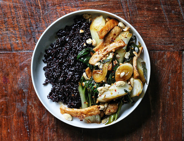 Pork and Bok Choy Stir Fry