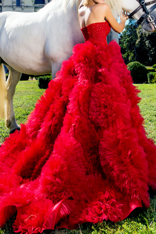Glamorous Red Gowns
