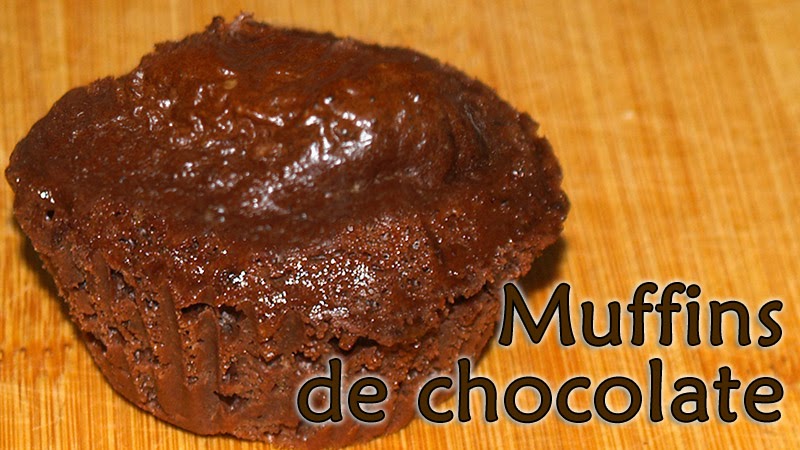 muffins de chocolate dukan