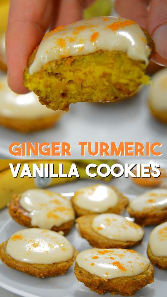Ginger Turmeric Vanilla Cookies Delicious Recipe Idea