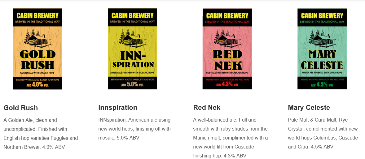 Reinterred Brewery Liaison Officer Cabin Brewery