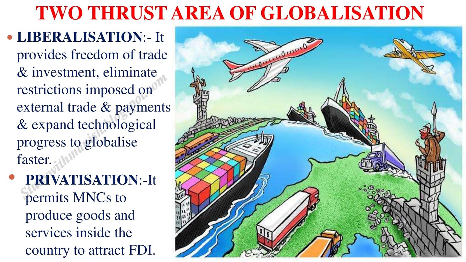 assignment on globalisation class 12