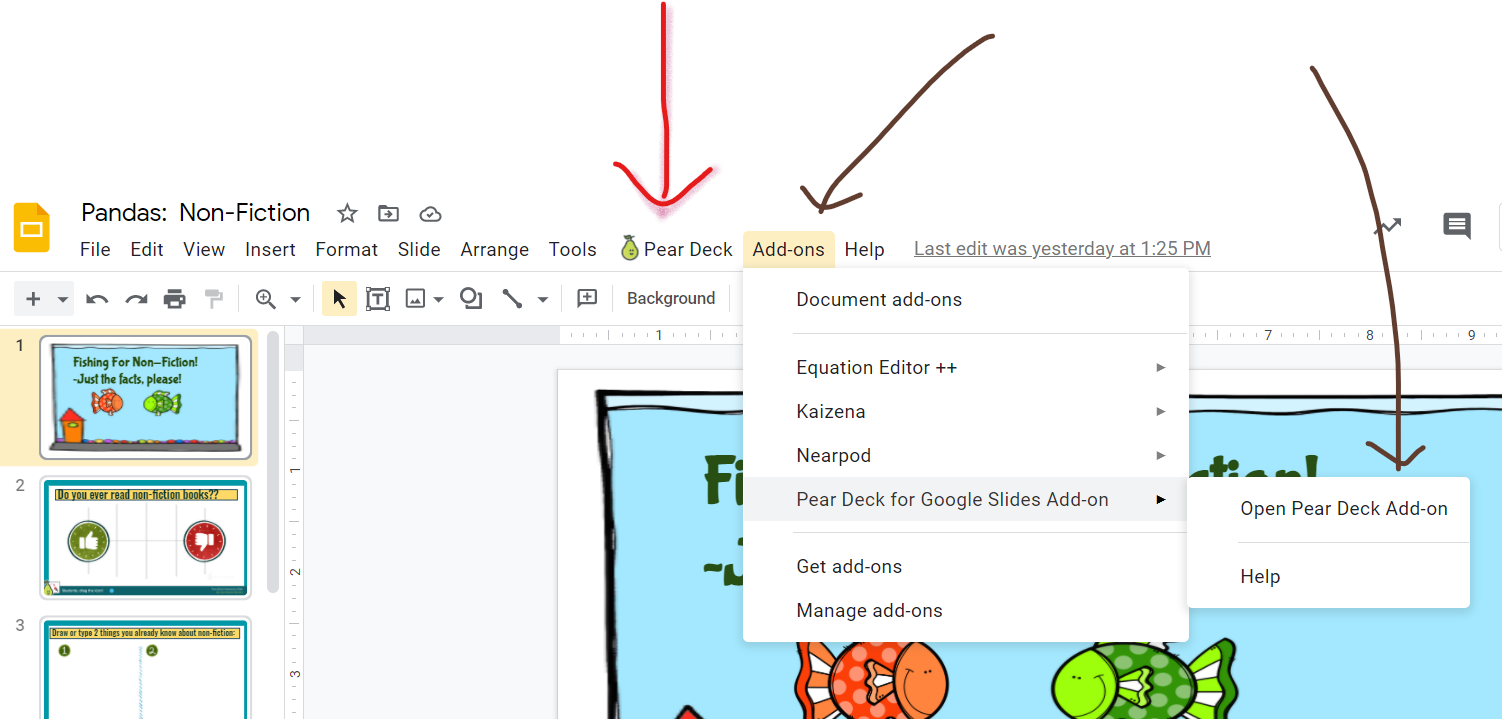 Pear Deck Perks Getting Started HAPPINESS IS WATERMELON SHAPED!
