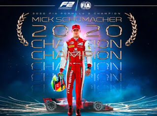 Mick Schumacher campeon mundo F2 2020 Mick Schumacher campeon mundo F2 2020