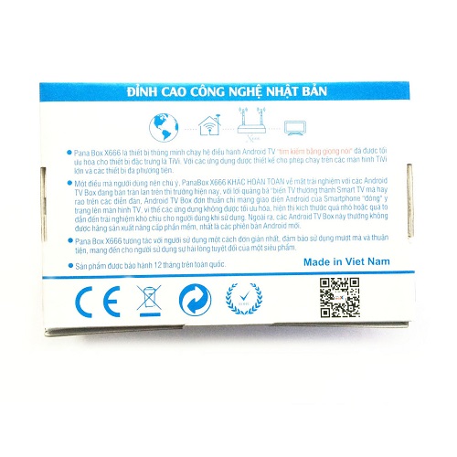 Tivi box Pana box X666 Ram 4G, đỉnh cao công nghệ Nhật Bản