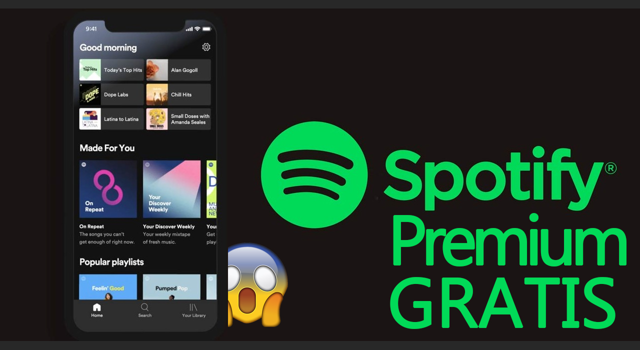 Obtén Spotify Premium GRATIS y sin pagar NADA