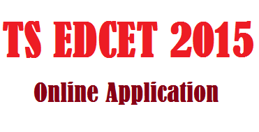 Telangana TS EdCET 2015 Online Application