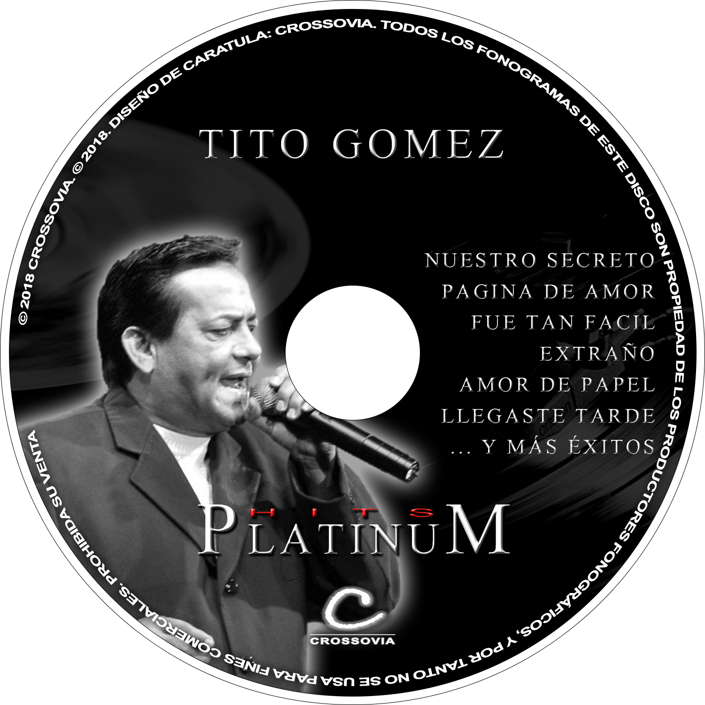PLATINUM HITS TITO GOMEZ (2018) Crossovia