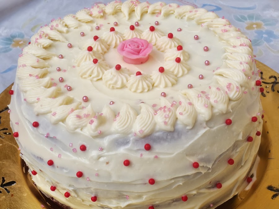 Tarta Red-Velvet (Terciopelo Rojo) con Thermomix Ana Sevilla