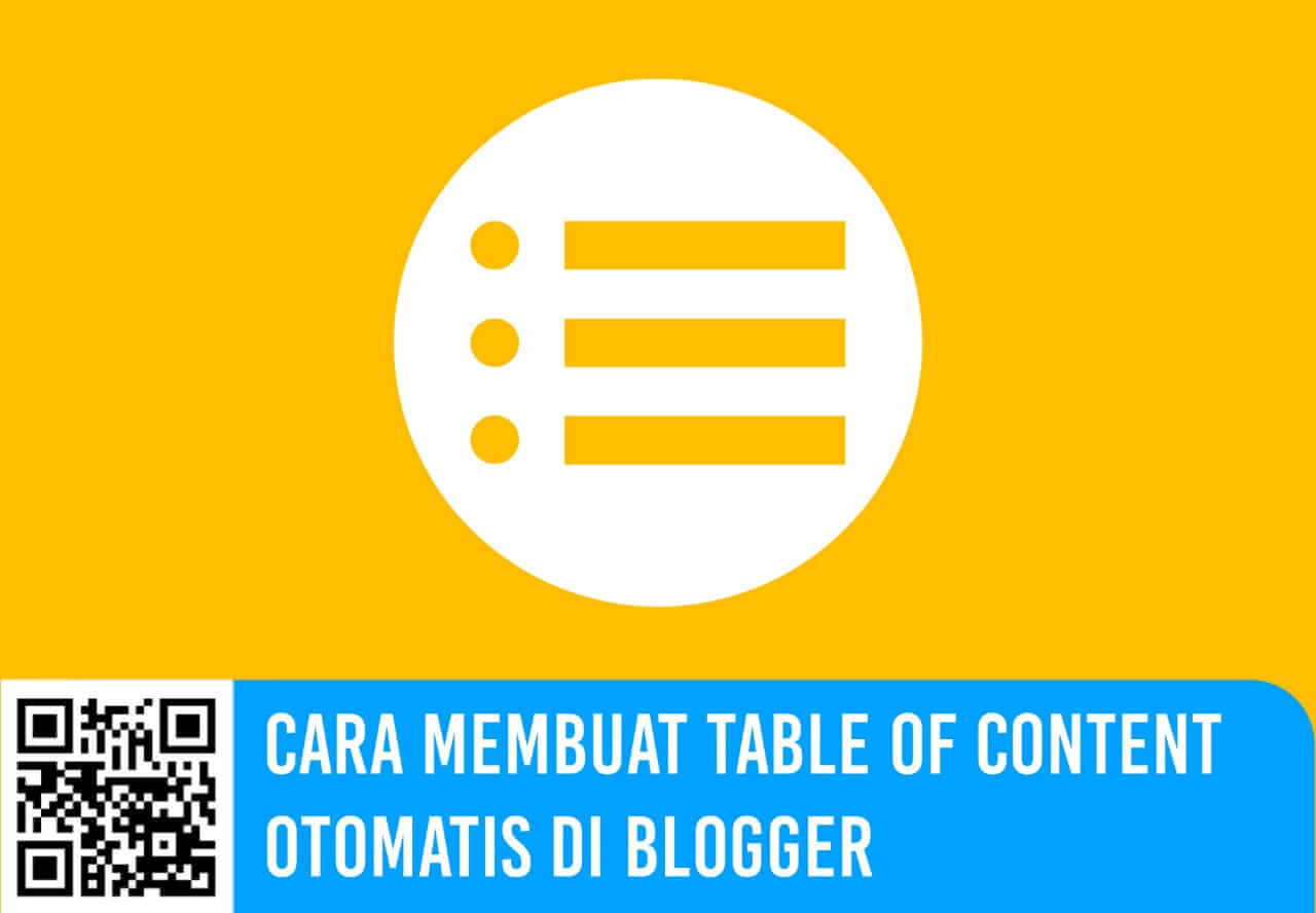 Cara Membuat Table of Content Otomatis di Blogger