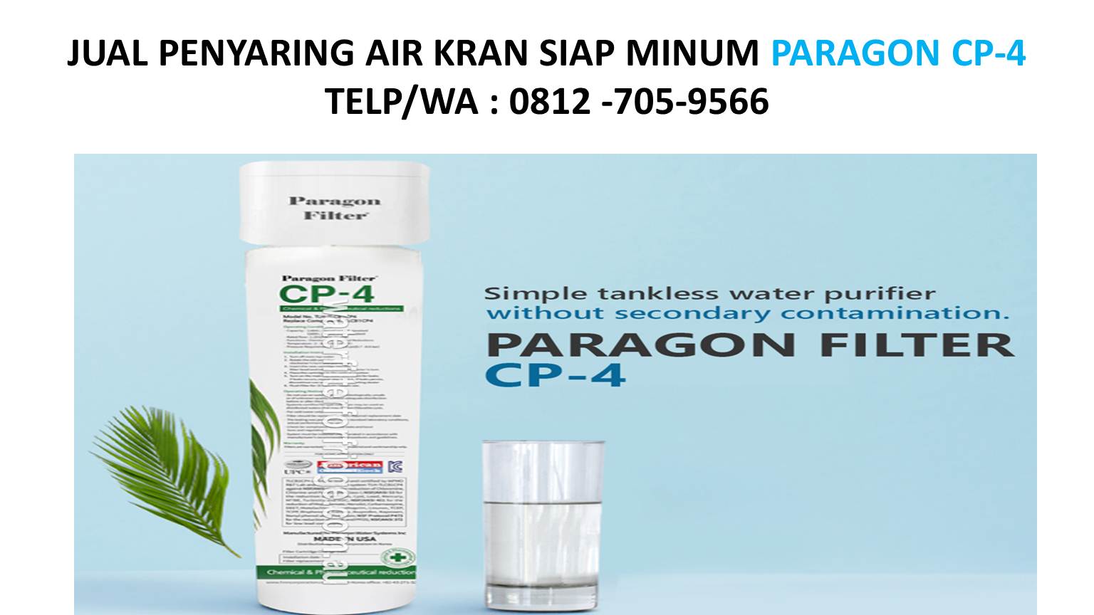 0812 7059566 Harga Alat Penyaring Air Kran Siap Minum Di Bandung