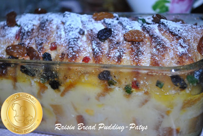 PATYSKITCHEN DRIED MIXED FRUITS BAKE BREAD PUDDING