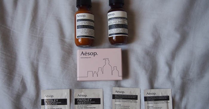 cheriepy's blog: Aesop Samples Round 2