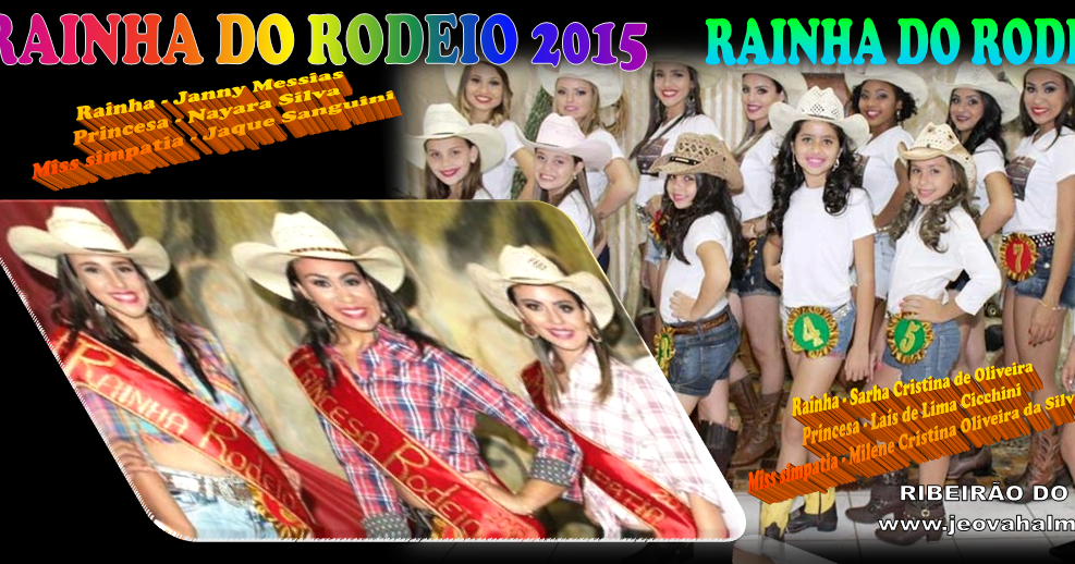 RIBEIRÃO DO PINHAL CULTURAL: RAINHAS, PRINCESAS E MISSES SIMPATIA DA