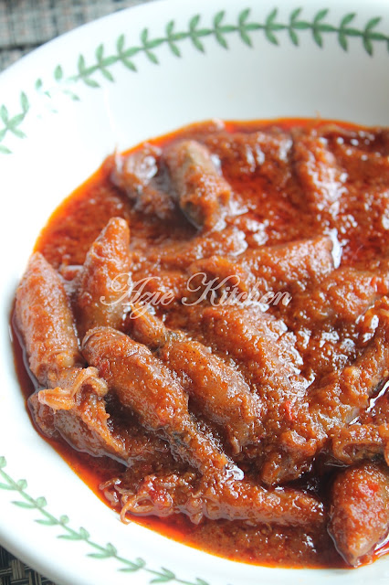 Sambal sotong azie kitchen