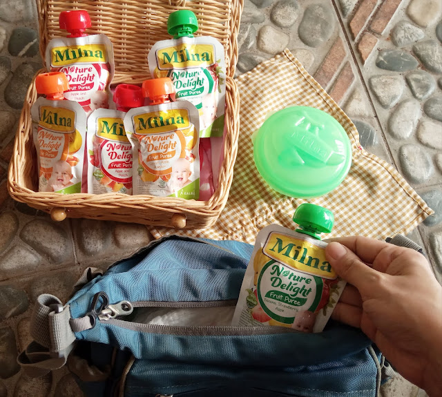 Cara Mudah Makan Buah Untuk Anak dengan milna nature delight