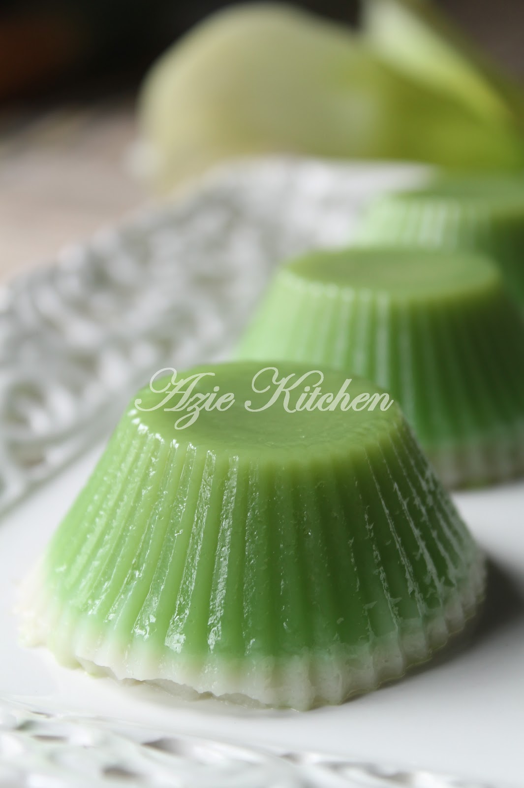 Kuih Talam Pandan By Azie Kitchen