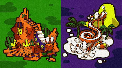 Rollercoaster vs. Water Slide Splatoon Splatfest Rollercoaster versus Water Slide milk