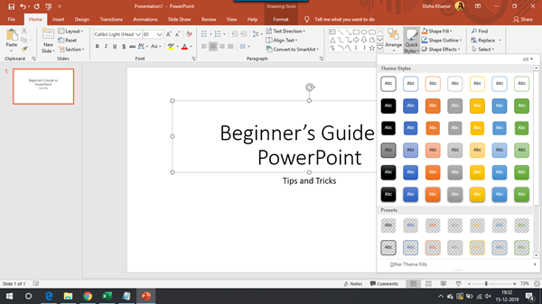Hướng dẫn trình bày Microsoft PowerPoint