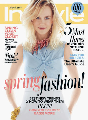 Nicole Kidman InStyle Magazine March 2014