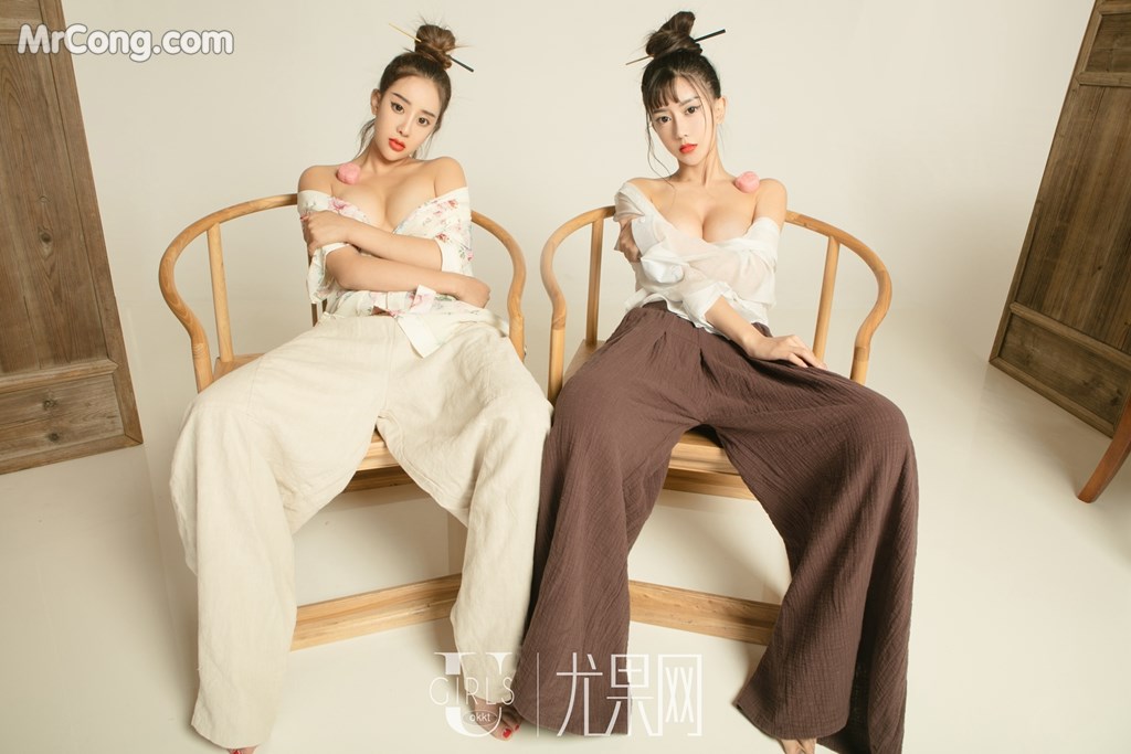 UGIRLS T027: Models Zhao Zhi Yan (赵 智 妍) and Xiao Hui (筱 慧) (66 pictures)