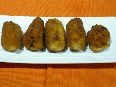 Croquetas de bonito del norte fresco