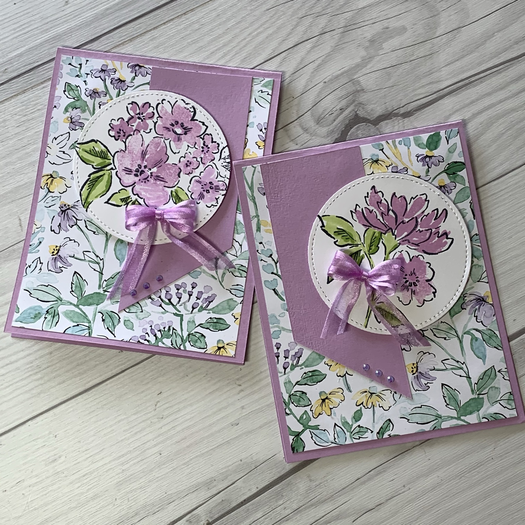 Another Sneak Peek of the Hand Penned Petals Stamp Set from Stampin