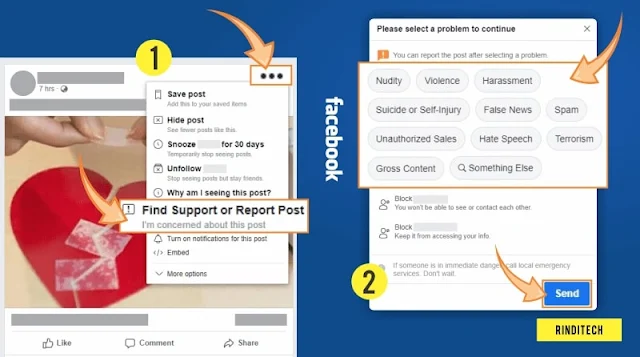 Cara Melaporkan Postingan Facebook agar Dihapus