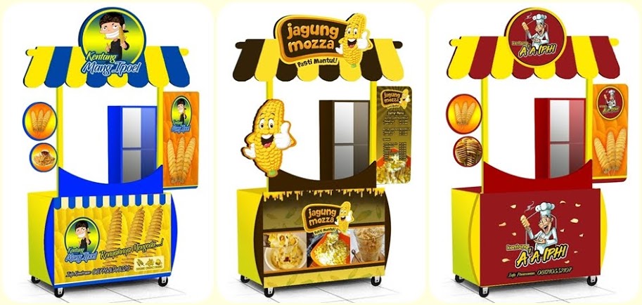 Booth Portable Risol Besar Rp 2.800.000 | Booth Portable Murah-Booth ...