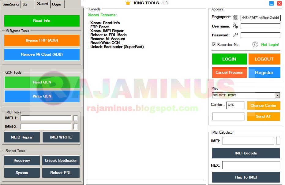 KING TOOL V1.0 SETUP WITH KEYGEN FREE Indofox Blog