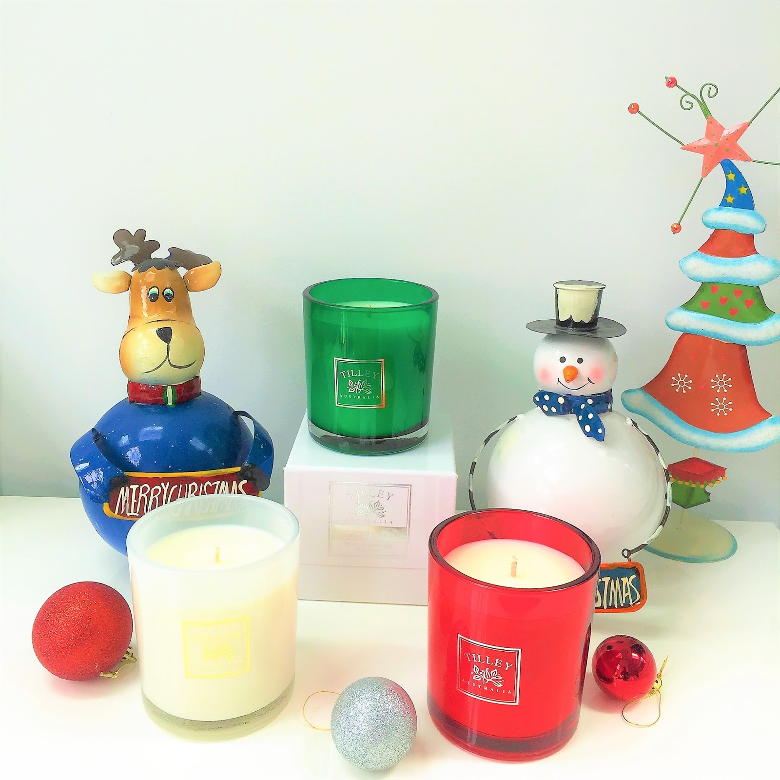 XMAS GIFT IDEA TILLEY AUSTRALIA CHRISTMAS SOY CANDLES The Beauty