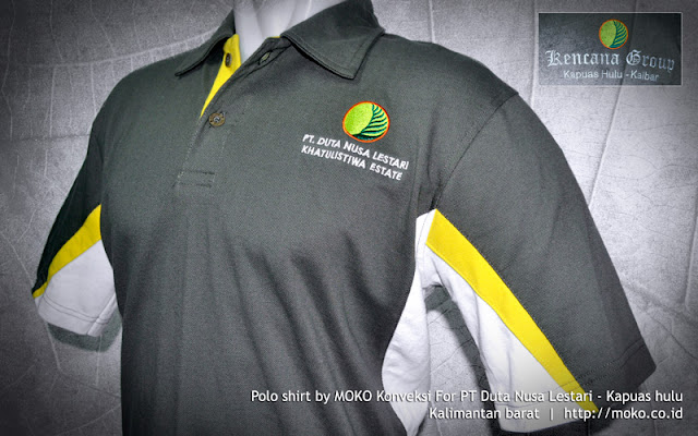 Polo Shirt PT Duta Nusa Lestari Konveksi Kalimantan