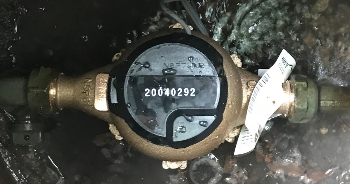 New water meters are being installed