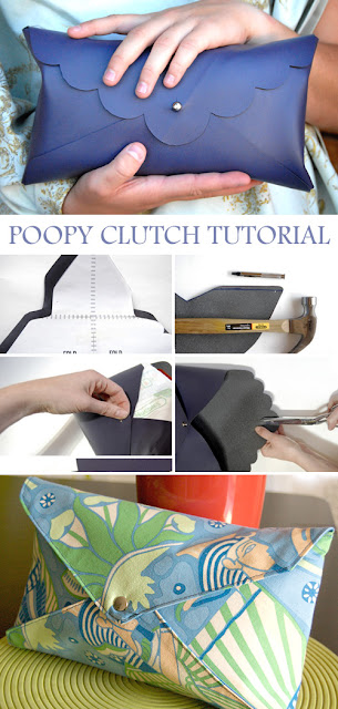 Poopy Bag Clutch Tutorial Poopy Bag Clutch Tutorial