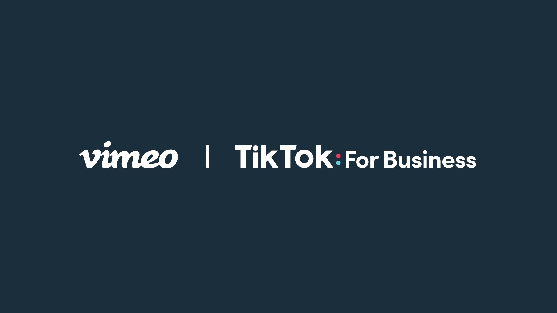 Vimeo and TikTok Partner to Drive Small Business Success With Video Ads Vimeo and TikTok Partner to Drive Small Business Success With Video Ads