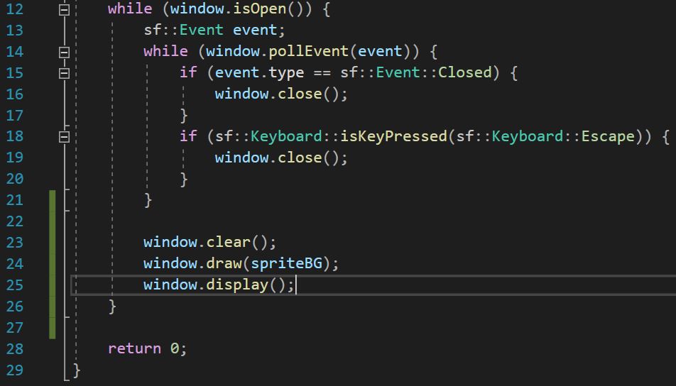 Cat's Guide to C++ | SFML | Background Image in Fullscreen | Visual ...