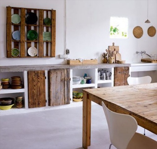 Diy Projects Simple Pallet Kitchen Furniture Ideas Wood