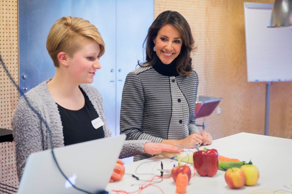 Princess Marie inaugurates the MIND Factory by ECCO