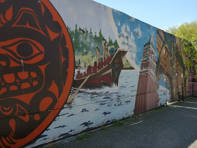 Pioneer Square Mural - Seattle Symbols - The Originale