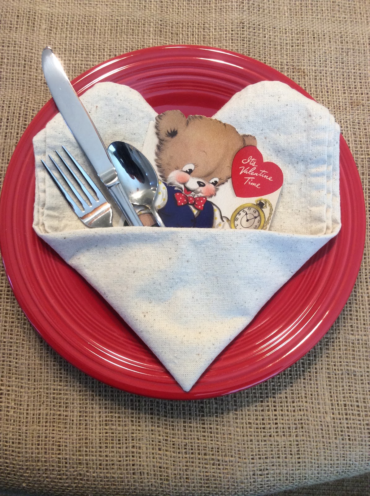 Heart Shaped Paper Napkins