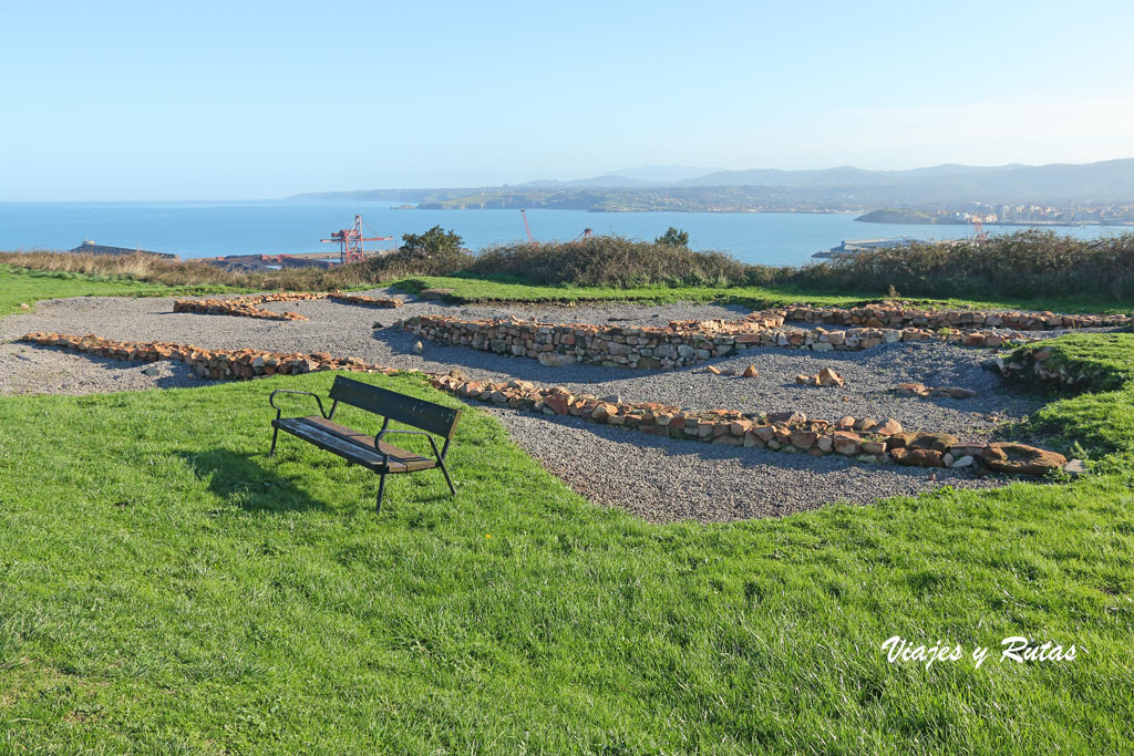 Castro romano, Parque arqueologico Campa Torres, Gijón