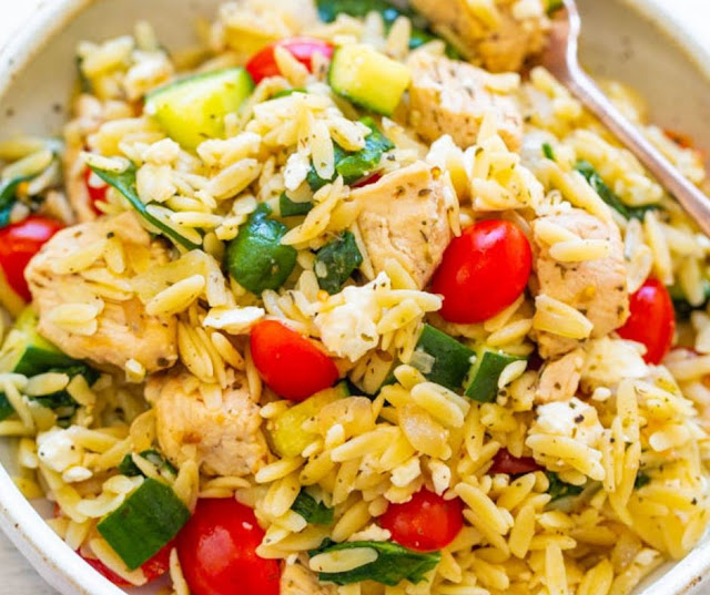 Greek Lemon Chicken And Orzo Greek Lemon Chicken And Orzo