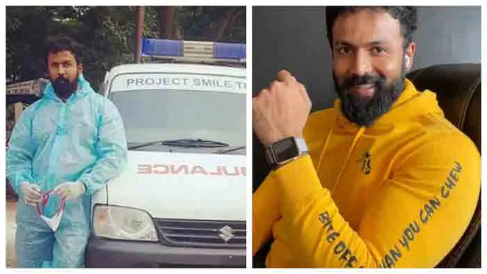 Kannada actor Arjun Gowda uses his ambulance to assist Covid patients, Bangalore, News, Cinema, Cine Actor, Ambulance, Karnataka, National