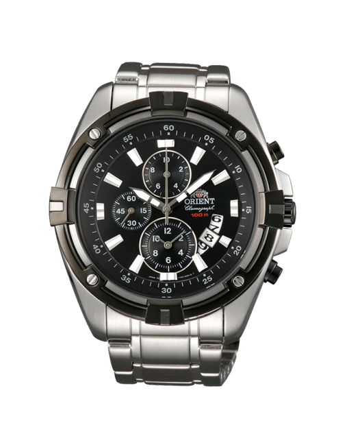 orient chronograph 100m