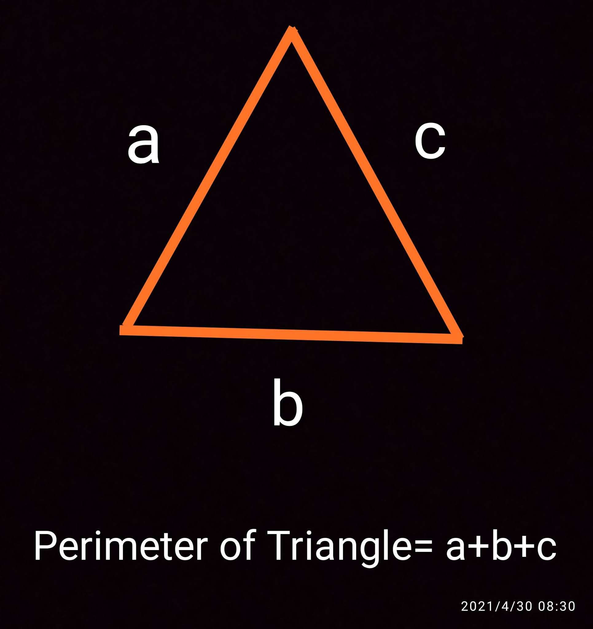 Perimeter of Triangle