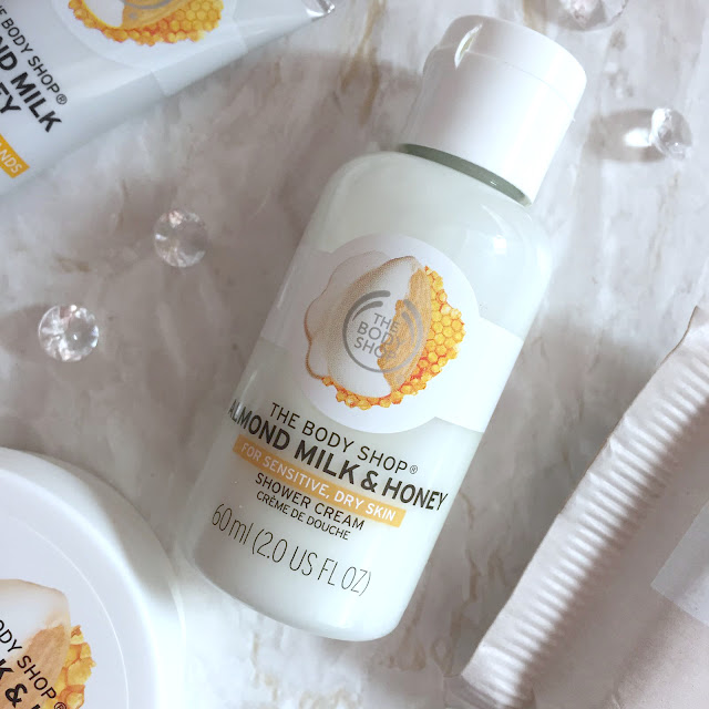 The Body Shop Almond Milk And Honey Shower Cream