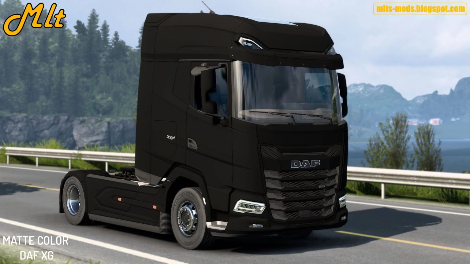 EURO TRUCK2 Matte Color For DAF XG by MLT v0.1 ETS2