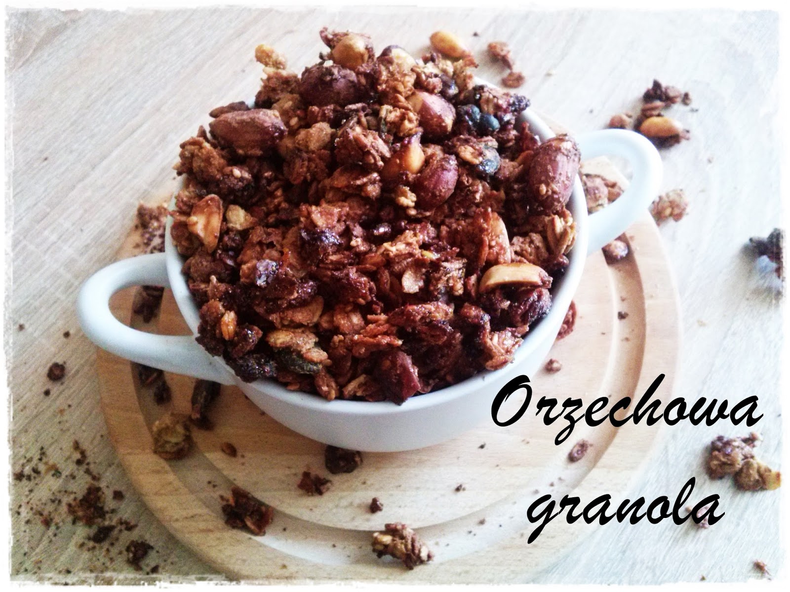 Sekrety naszego piękna Domowa granola orzechowa.