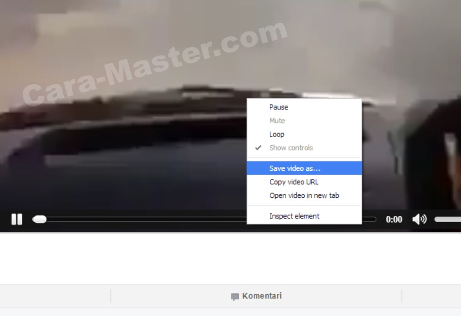 Cara Download Video dari facebook